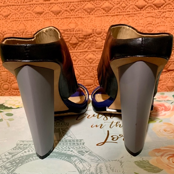 💎BCBGMAXAZRIA by Vero cucio High-heel shoes leather excellent condition.💎#BCG - Picture 11 of 17